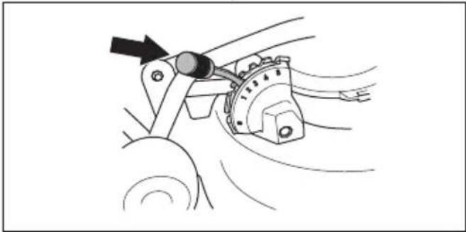 HUSQVARNA R 112C5 - Pour démarrer en pente, R 112C5 - 1