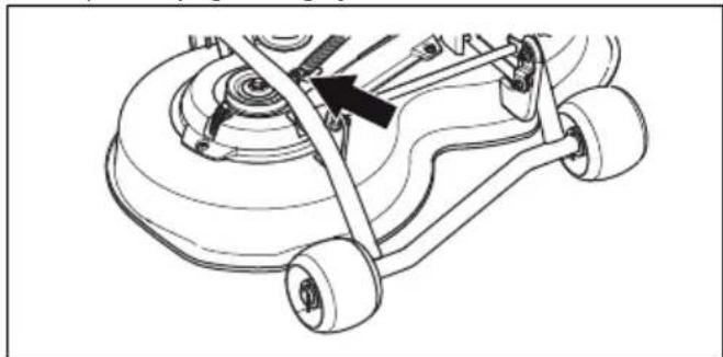 HUSQVARNA R 112C5 - Odstranjevanje kosišca - 4