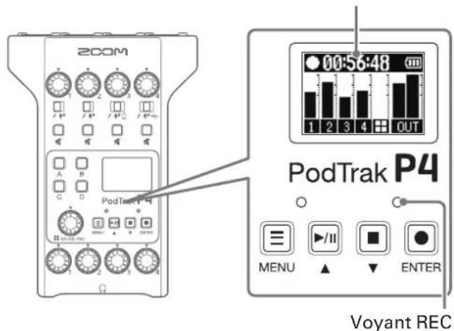 ZOOM Podtrack P4 - Enregistrement - 1