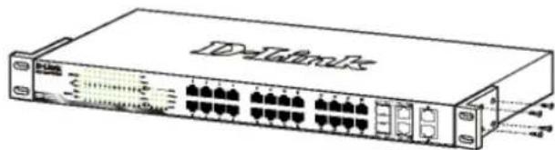D-LINK DES121028P - Installazione su rack - 1