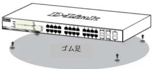 D-LINK DES121028P - 平置きおはに棚なとの設置 - 1