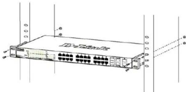 D-LINK DES121028P - Installazione su rack - 2