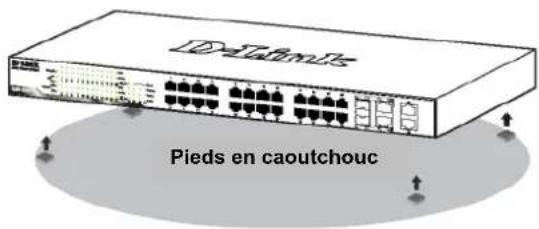 D-LINK DES121028P - Installation sur un bureau ou sur une étagère - 1