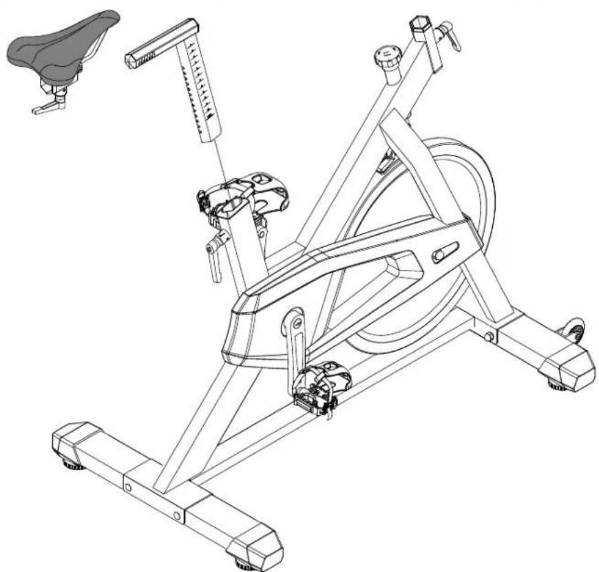 KETTLER Speed 5 - Adaptation de la tension de pédale - 2