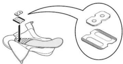 Schwinn IC8 - Installation des cales (taquets) sur des chaussures de cyclisme (chaussures de cyclisme non fournies) - 2