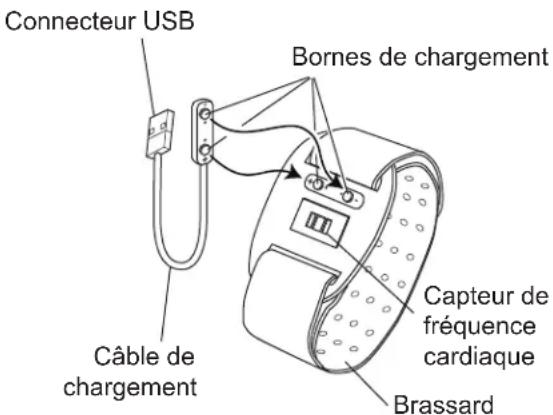 Schwinn IC8 - Brassard de fréquence cardiaque bluetooth® (fourni avec la machine IC4 uniquement) - 4