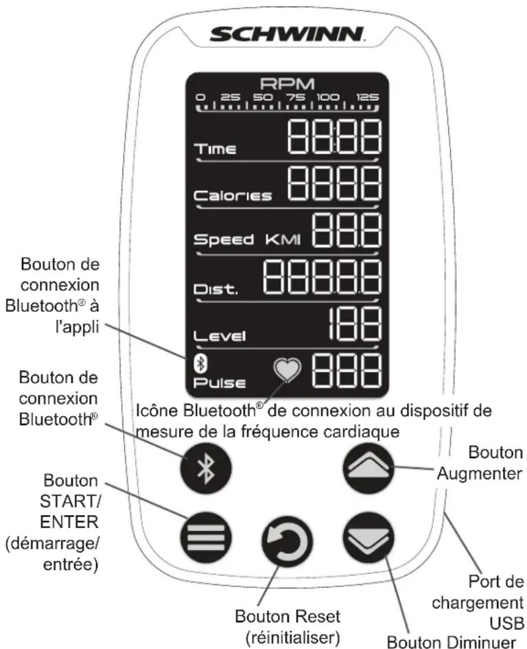 Schwinn IC8 - DUREE (TIME) - 2