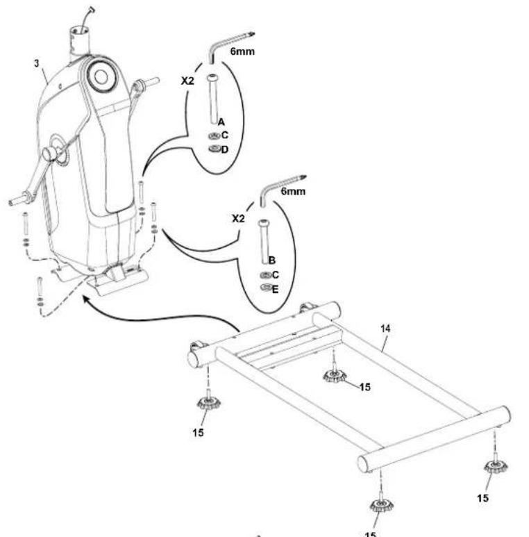 Schwinn 510E - ASSEMBLAGE - 1