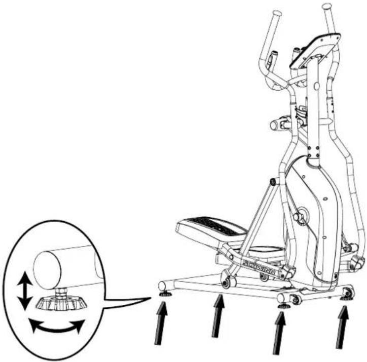 Schwinn 510E - Nivelación de laquina - 2