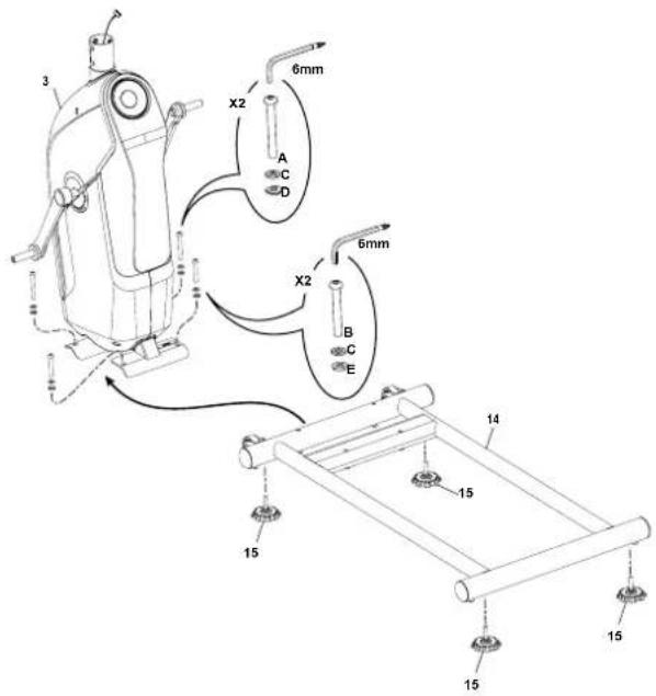 Schwinn 510E - ASSEMBLY - 1