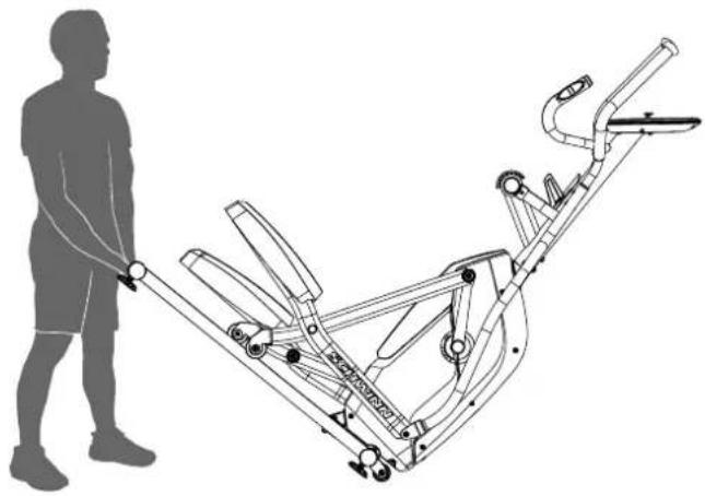 Schwinn 510E - Het toestel verplaatsen - 2