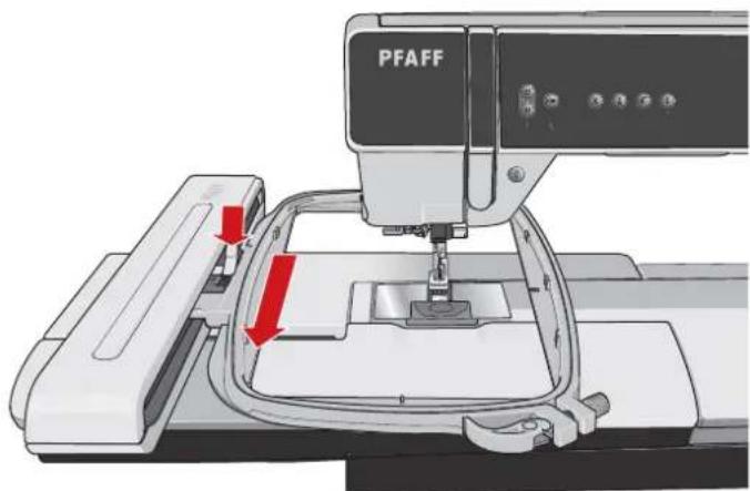 PFAFF Creative 4.5 - Pour encercler le tissu - 2