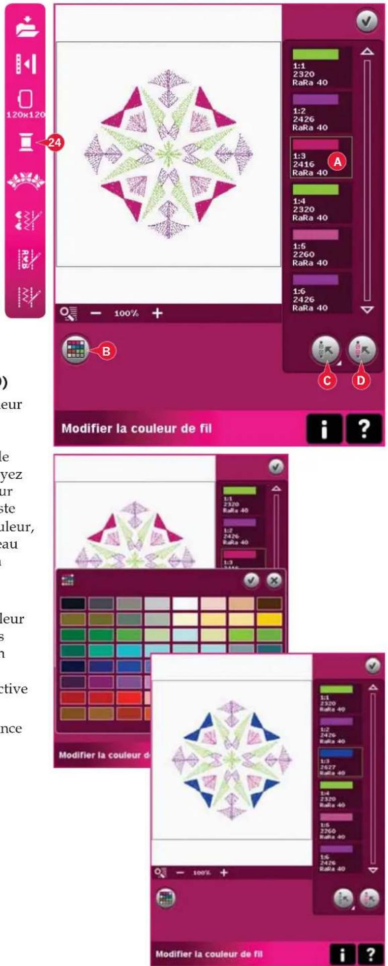 PFAFF Creative 4.5 - Multi-sélection (C) et sélection identique (D) - 1