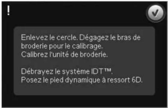 PFAFF Creative 4.5 - Vérifier le fil d'aiguille - 1