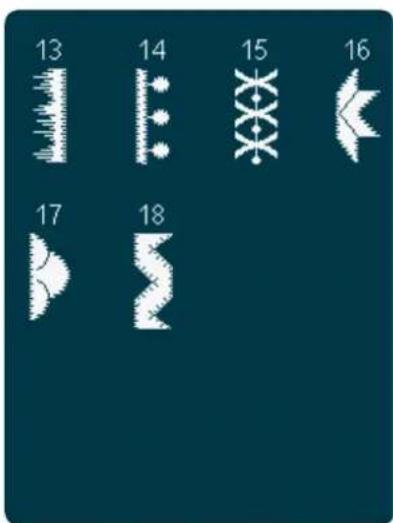 PFAFF Creative 4.5 - Points utilitaires - 13