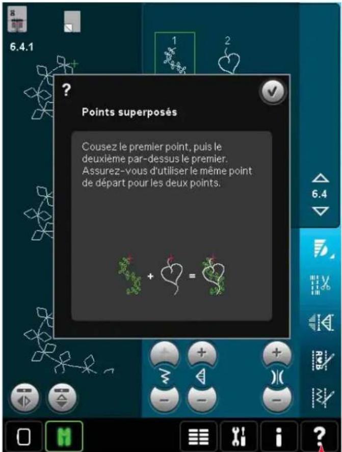 PFAFF Creative 4.5 - Points de ruban - 1
