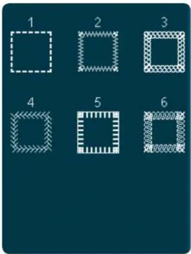 PFAFF Creative 4.5 - Points utilitaires - 42