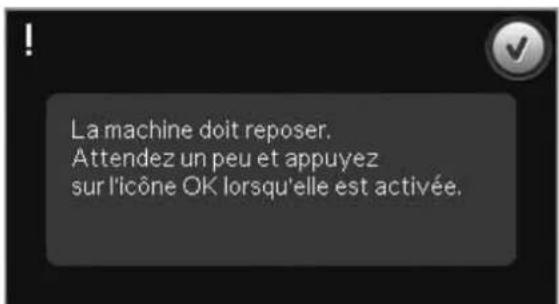 PFAFF Creative 4.5 - La machine doit se reposer - 5