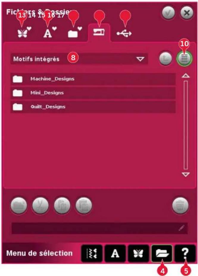 PFAFF Creative 4.5 - Affichage liste (10) - 6