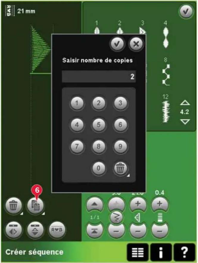 PFAFF Creative 4.5 - Commandes de séquence (15) - 1