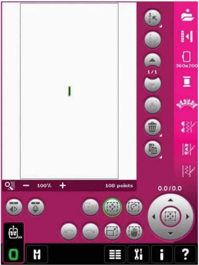 PFAFF Creative 4.5 - Fonction Shape Creator™ de base, exemple 2 - formes alignées pour un emplacement parfait des boutonnières - 1