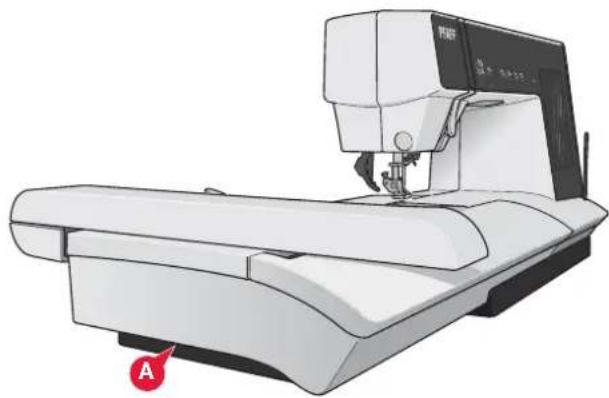 PFAFF Creative 4.5 - Retirer l'unité de broderie - 1