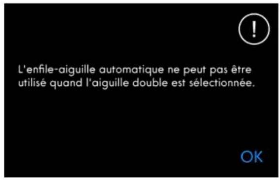 PFAFF Performance Icon - Impossible d'utiliser l'enfile-aiguille automatique - 1