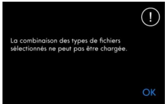 PFAFF Performance Icon - La combinaison des types de fichiers selectionnés ne peut pas etre chargée - 1