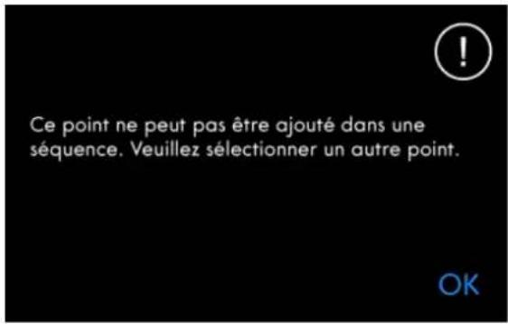 PFAFF Performance Icon - Messages contextuels dans le Créateur de séquence - 1