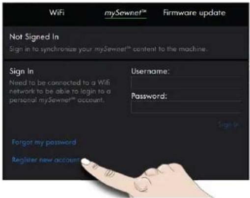 PFAFF Performance Icon - mySewnetTM Compte - 1