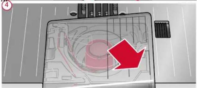 PFAFF Performance Icon - Mise en place de la canette - 3