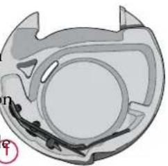 PFAFF Performance Icon - Changement de boitier de canette - 1