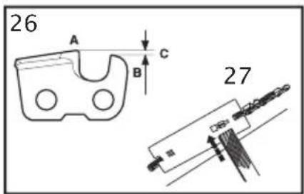26 A B C 27