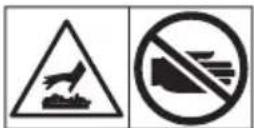 HUSQVARNA TS 138L - Symbole auf dem Gerät - 40