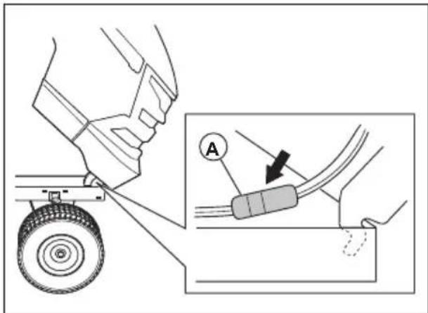 HUSQVARNA TS 138L - To remove and install the engine cover and the grill assembly - 1
