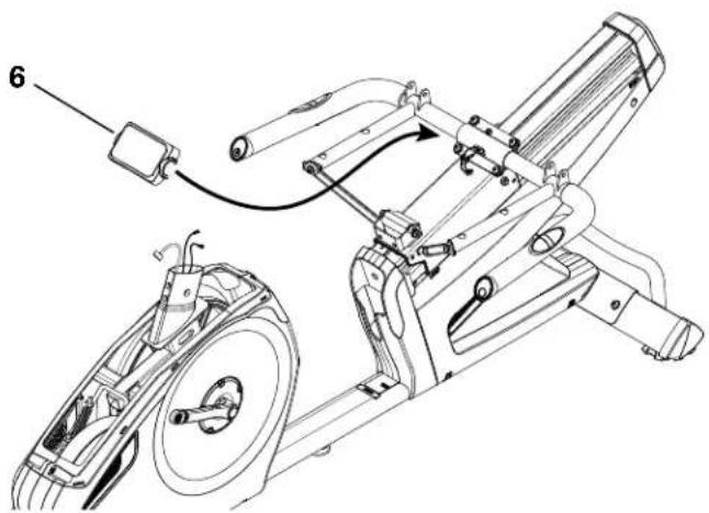 Nautilus R628 - Installez le châssis du siège sur le rail et arrimez le cache supérieur - 2