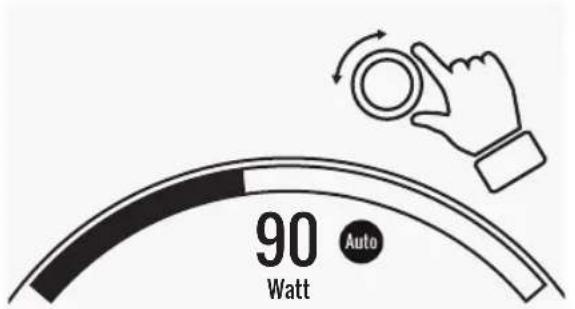 KETTLER Ride 100 - Modalità AUTO (indipendente dal numero di giri) - 2