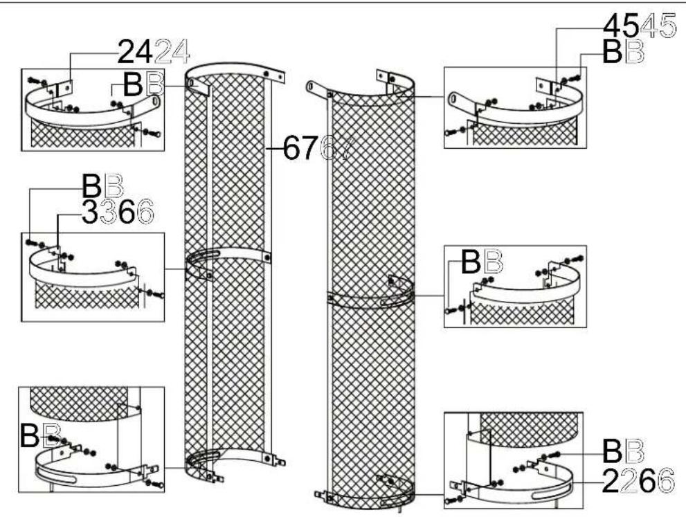 KETTLER Fitmaster - Liste des pièces détachées - 32