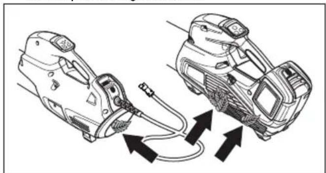 HUSQVARNA 320iB Mark II - Luchtinlaat controlleren - 1