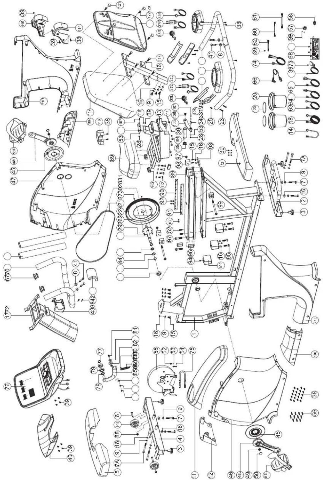 TAURUS RB9.9 - Vue éclatée - 1