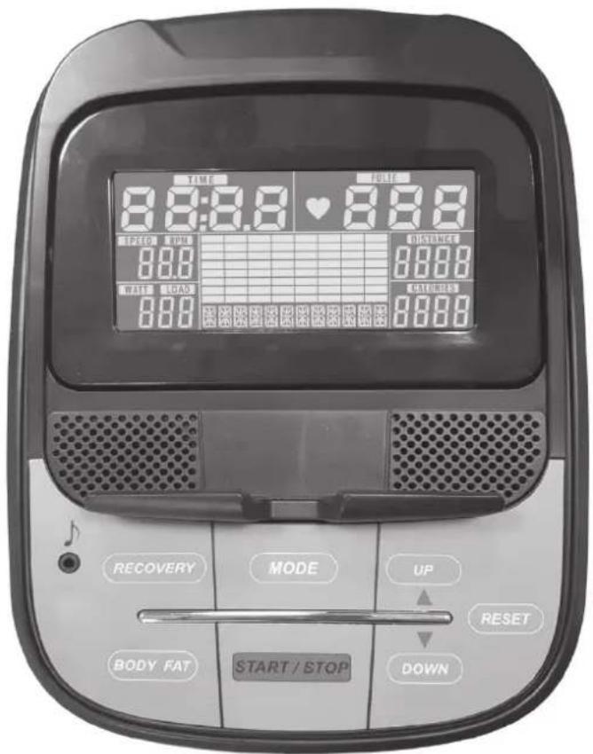 Cardiostrong FX30 - Affichage de la console - 1