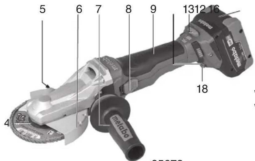 METABO WF 18 LTX 125 - 1