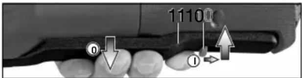 METABO WF 18 LTX 125 - Maszyny z przełącznikiem „Wyłącznik bezpieczeństwa Ergo“ (z funkcją stanu spoczynku): - 1