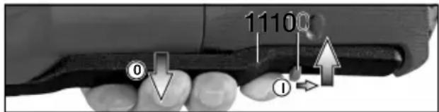 METABO WF 18 LTX 125 - Maskiner med säkerhetsbrytare (med dödmansgrepp): - 1