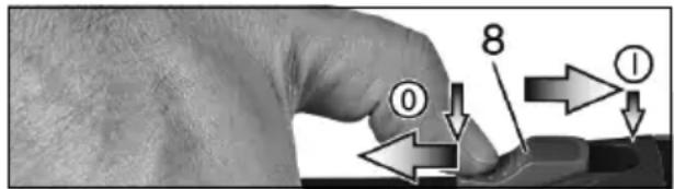 METABO WF 18 LTX 125 - Maskiner med skjutreglage: - 1