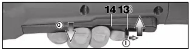 METABO WB 18 LTX BL 150 Quick - Maskiner med afbrydergrep: - 2