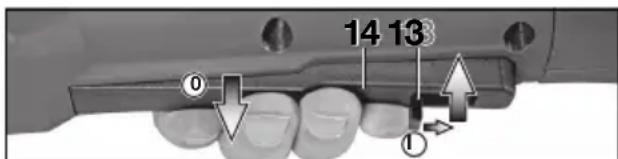 METABO WB 18 LTX BL 150 Quick - Maskiner med sakerhetsbrytare (med dödmansgrepp): - 1