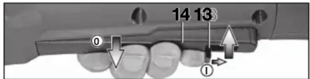 METABO WB 18 LTX BL 150 Quick - Utensili con Interruttore di sicurezza (con funzione "uomo morto"): - 1