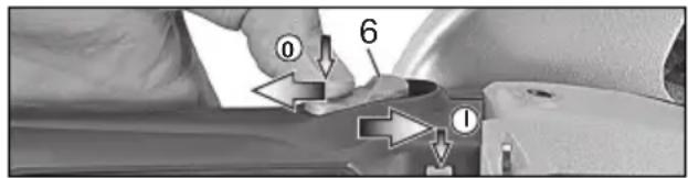 METABO WB 18 LTX BL 150 Quick - Maskiner med afbrydergrep: - 1