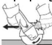 METABO WB 18 LTX BL 150 Quick - Kapslipning: - 1